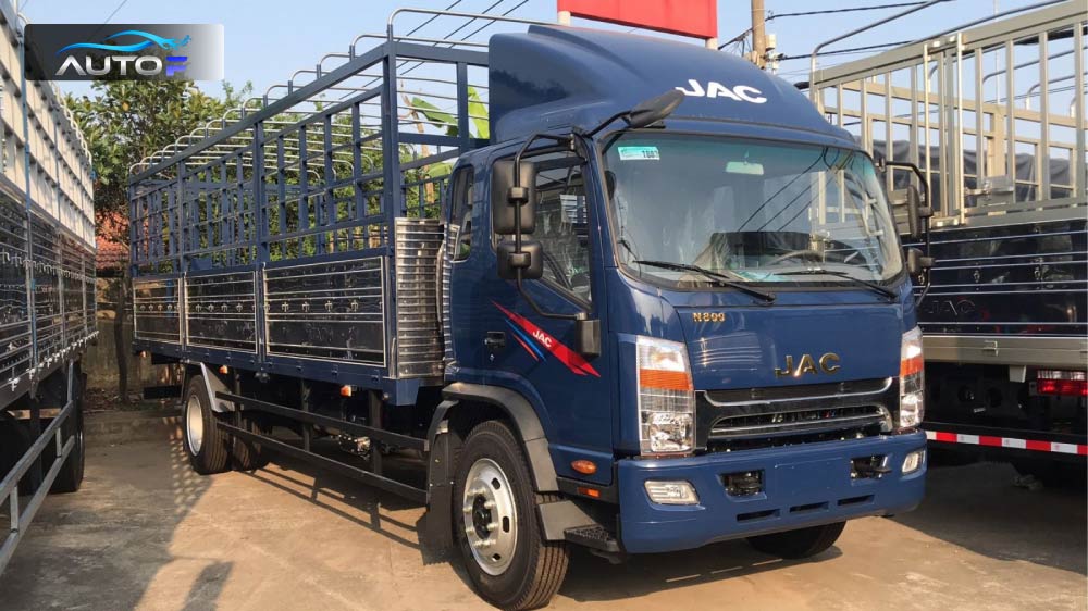 Giá xe tải Jac N800 thùng mui bạt (8.35 tấn)